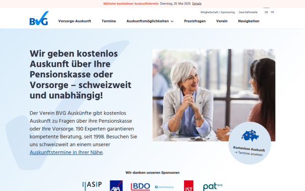 www.bvgauskuenfte.ch