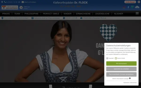 www.kieferorthopaeden-flock.de