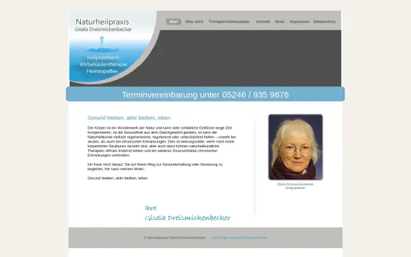 heilpraktikerin-dreismickenbecker.de
