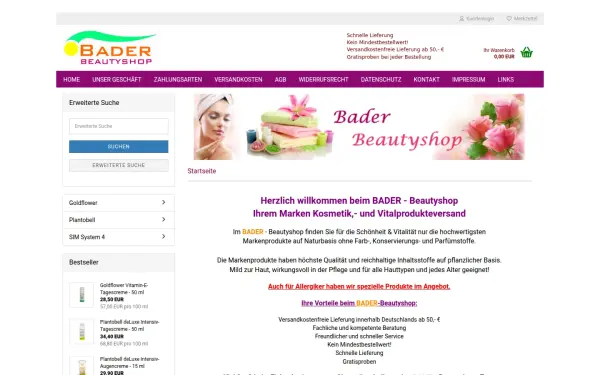 www.bader-beautyshop.de