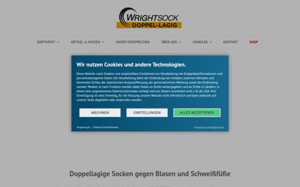 www.wrightsock.de
