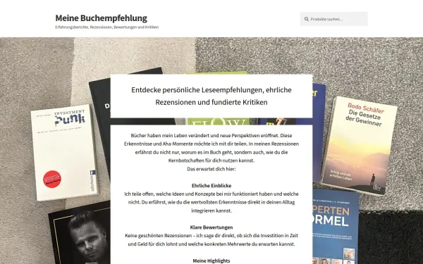 www.meinebuchempfehlung.de