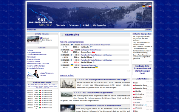 skisprungschanzen.com
