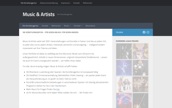 www.musicandartists.de