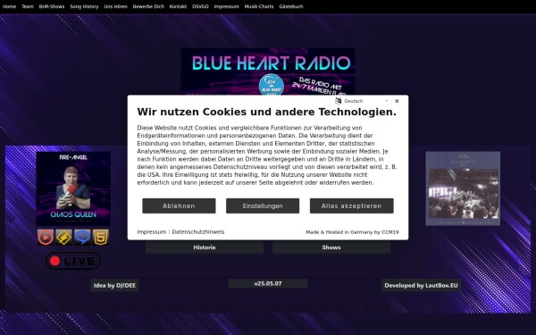 blueheartradio.de