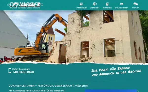 www.donaubauergmbh.de
