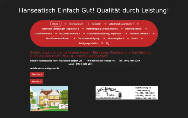 www.gutbedachtmarachlutz.de