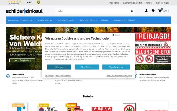 schildereinkauf.de