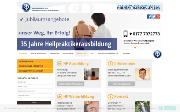 heilpraktikerschule-hannover.de