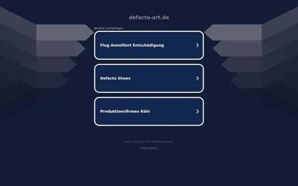 defacto-art.de