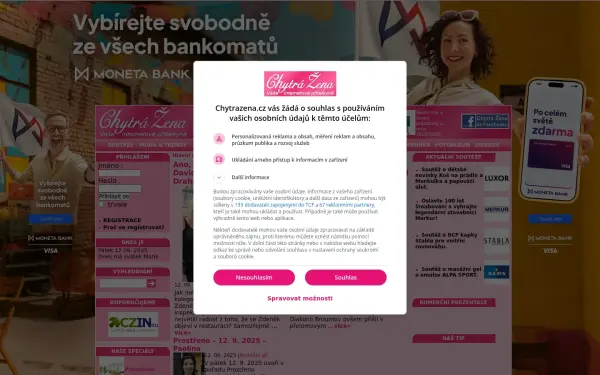 www.chytrazena.cz
