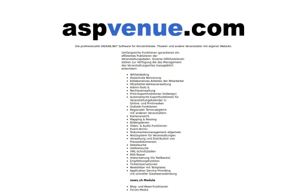 aspvenue.de