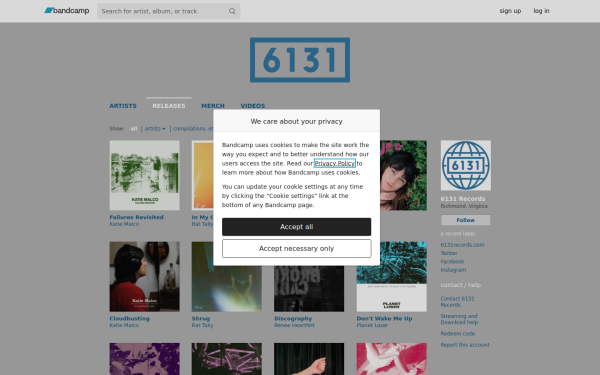 music.6131records.com