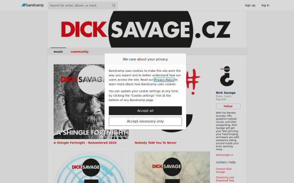 dicksavage.bandcamp.com