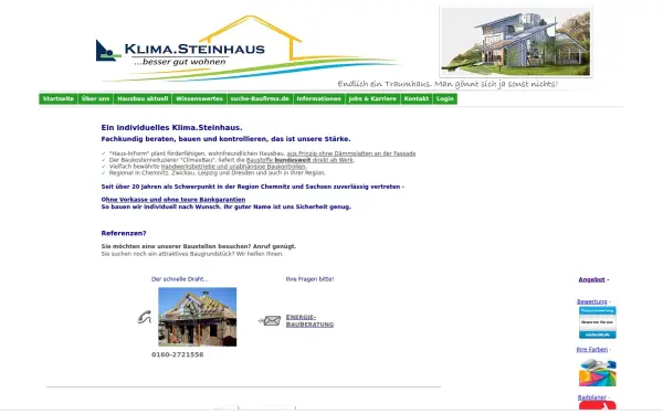 www.klimasteinhaus.de