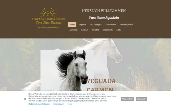 www.yeguada-carmenbecker.de