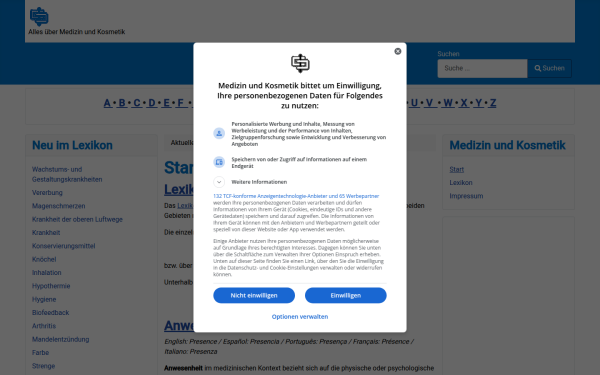 www.medizin-und-kosmetik.de