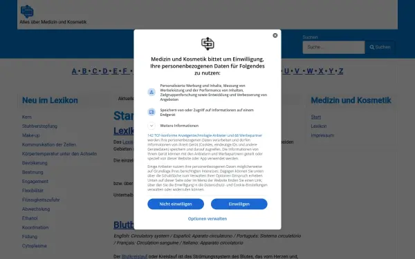 www.medizin-und-kosmetik.de