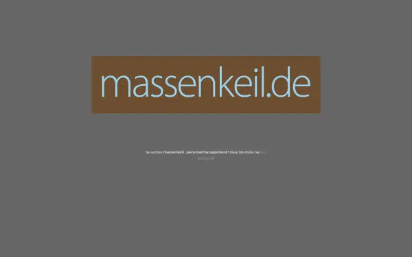 massenkeil.de