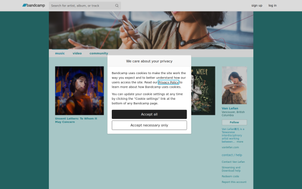vanlefan.bandcamp.com