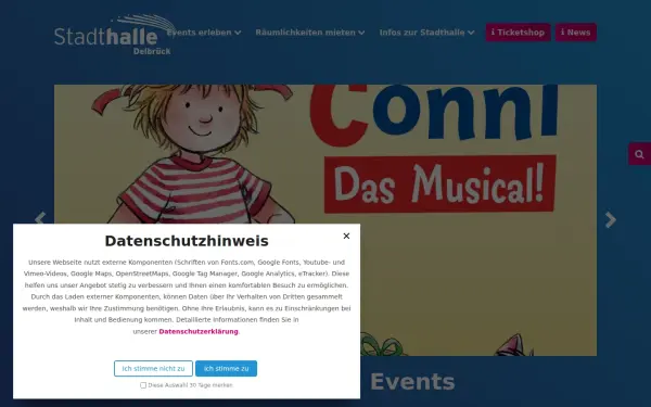 www.stadthalle-delbrueck.de