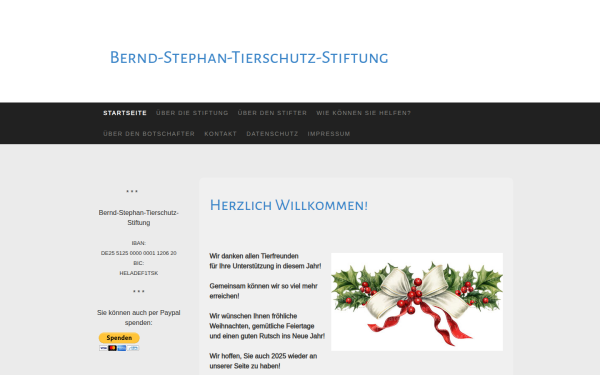 www.bernd-stephan-tierschutz-stiftung.de