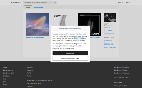 copy.bandcamp.com