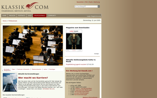 professionals.klassik.com