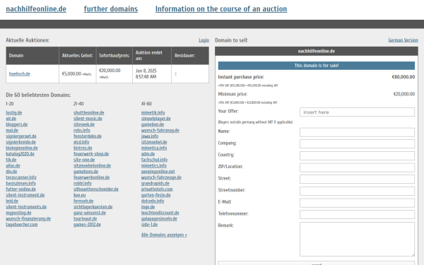 nachhilfeonline.de.domain-auktionen.info