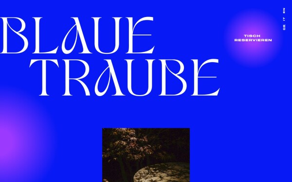 www.blauetraube.it