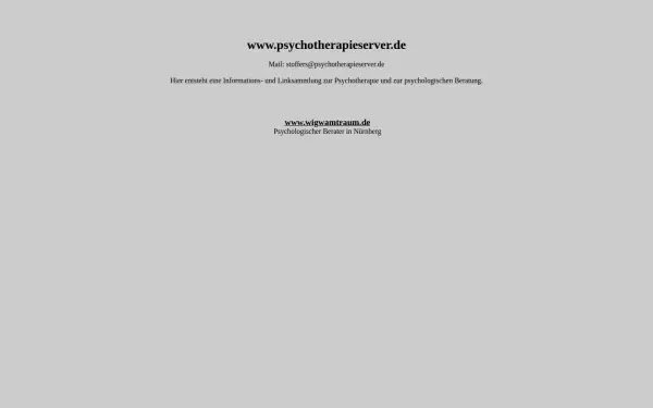 psychotherapieserver.de