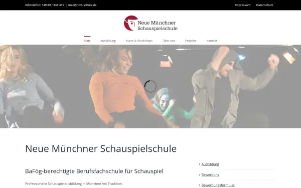 neuemuenchnerschauspielschule.de