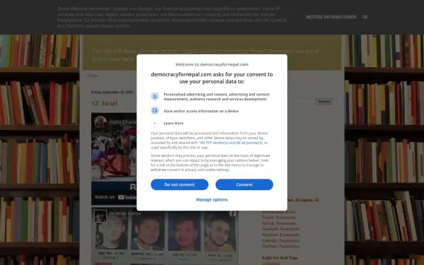 www.democracyfornepal.com