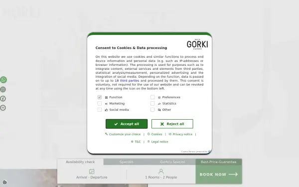 www.gorkiapartments.com