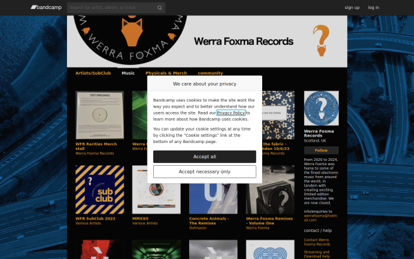 werrafoxmarecords.bandcamp.com