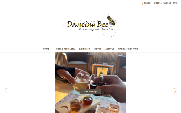dancingbeewinery.com