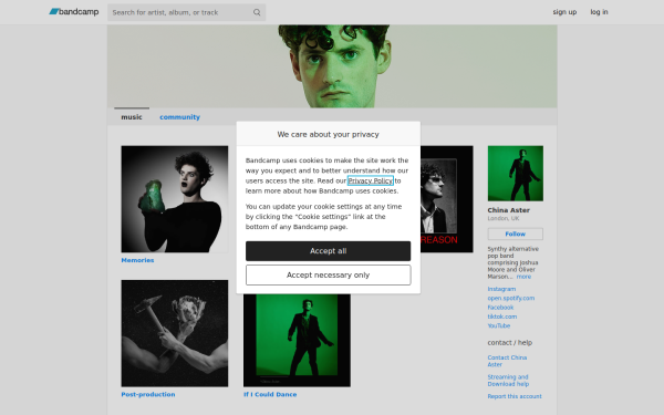 chinaaster.bandcamp.com
