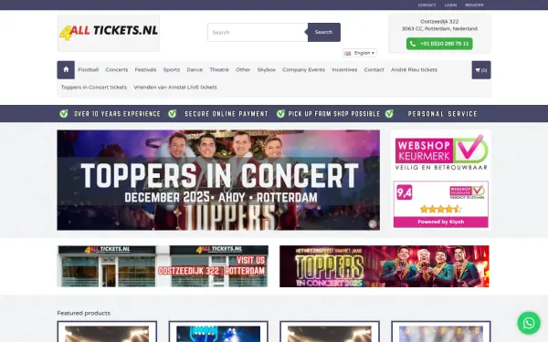 www.4alltickets.nl