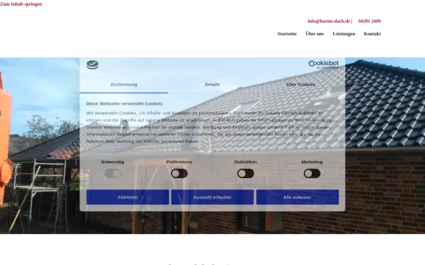 www.harms-dach.de