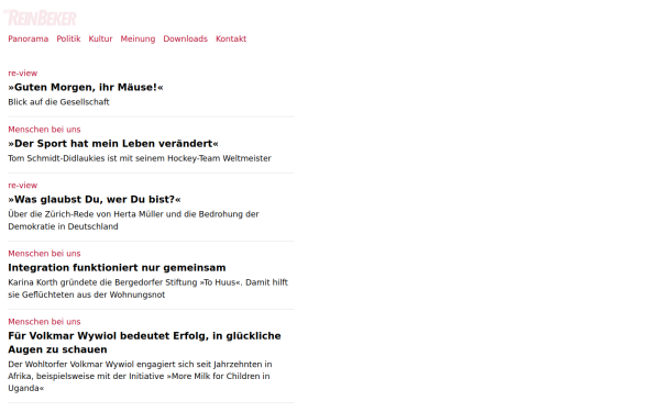 www.derreinbeker.de