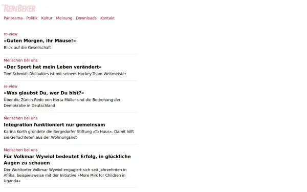 www.derreinbeker.de