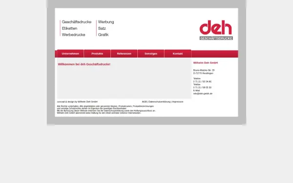 www.deh-geschaeftsdrucke.de