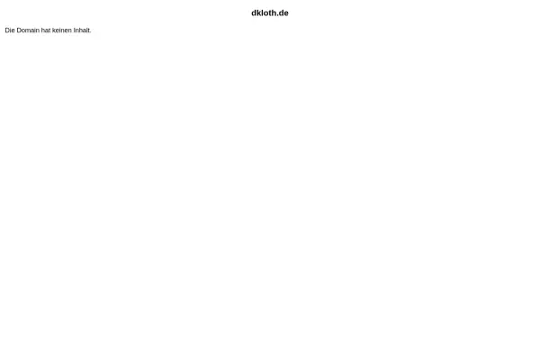 dkloth.de
