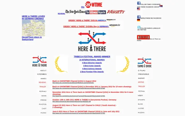 hereandtherethemovie.com