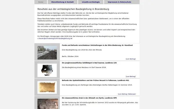 archaeologische-baubegleitung.de