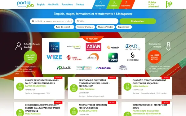 www.portaljob-madagascar.com