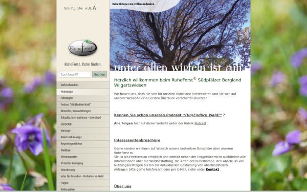 ruheforstwilgartswiesen.de