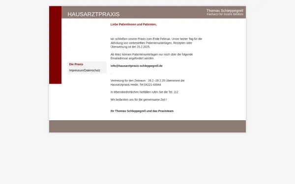 hausarztpraxis-schleppegrell.de