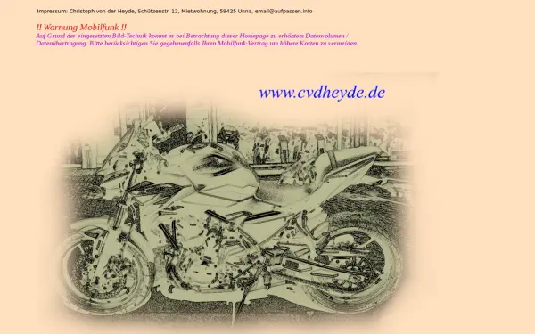 landingpage.cvdheyde.de