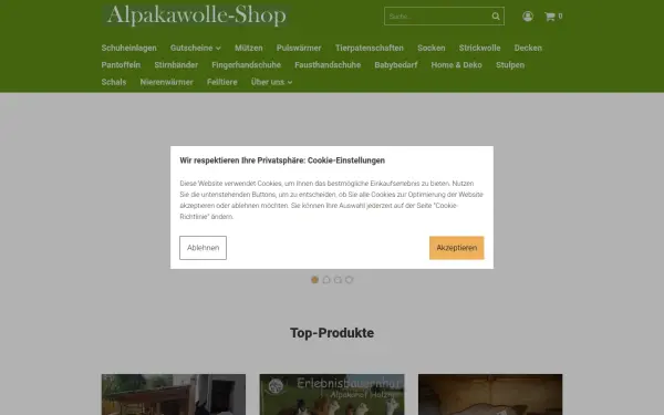 www.alpakawolle-shop.de